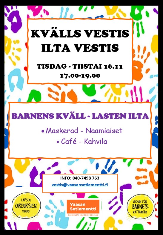 Mainos Ilta-Vestiksestä 16.11.2021.