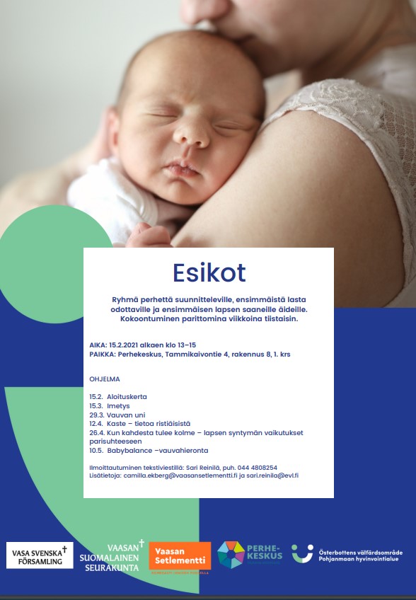 Mainos Esikot-ryhmästä.